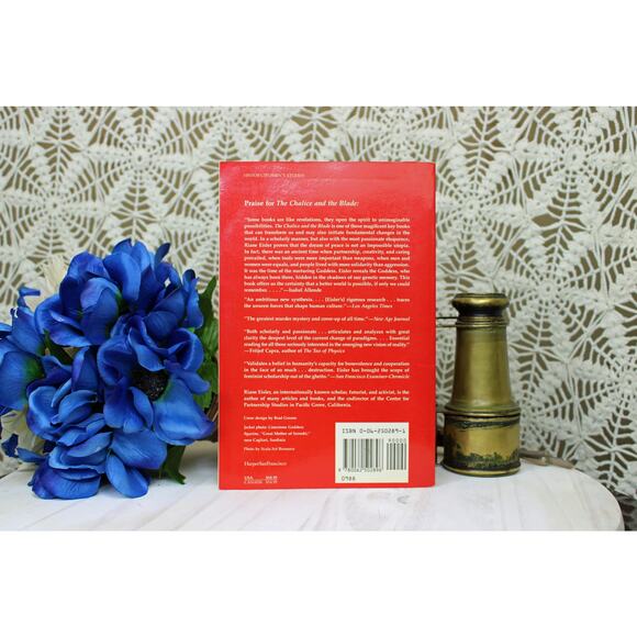1988 Paperback The Chalice and the Blade by Riane Eisler - Picture 3 of 6